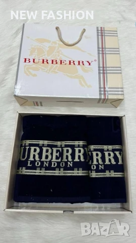 Памучни Хавлии -2бр с Кутия ✨ BURBERRY , снимка 6 - Хавлиени кърпи - 51171003