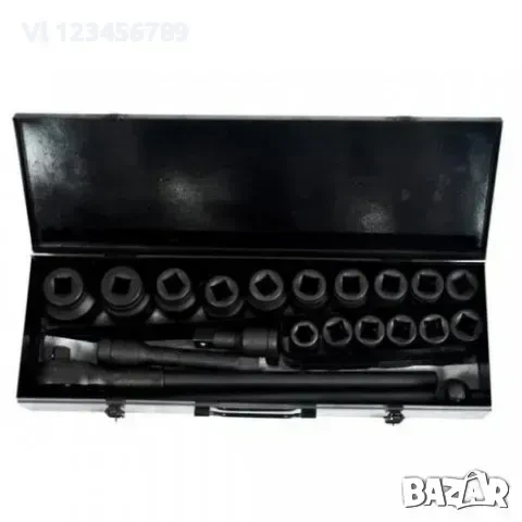 Гедоре на 1/2"- 21 части с ударни вложки, снимка 3 - Гедорета - 50786519