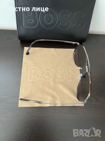 Мъжки слънчеви очила BOSS 1326/S Авиатор, снимка 4 - Слънчеви и диоптрични очила - 51626173