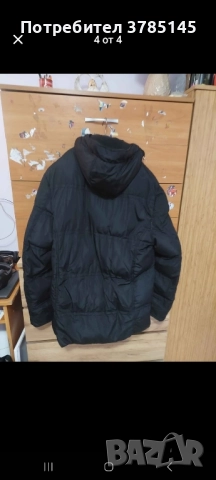 Мъжко зимно яке XXXL, но отговаря на L, понеже самия модел е такъв, снимка 4 - Якета - 52467749