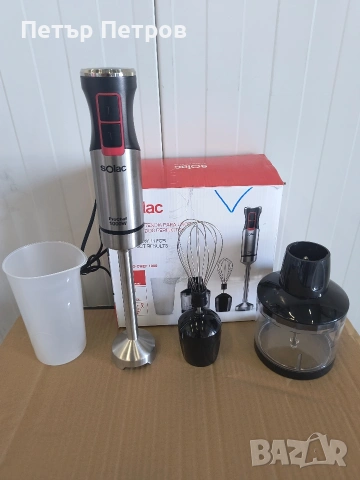 Чисто нов Пасатор чопър миксер SOLAC 1000w