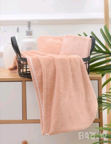 Микрофибърна кърпа за сушене на коса, снимка 4 - Шапки - 41816097