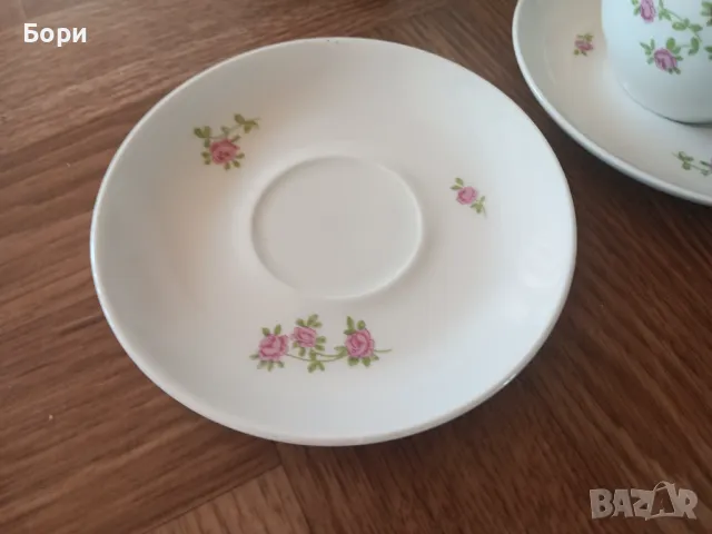 Порцелан ГДР Чай/Кафе, снимка 8 - Сервизи - 47748113