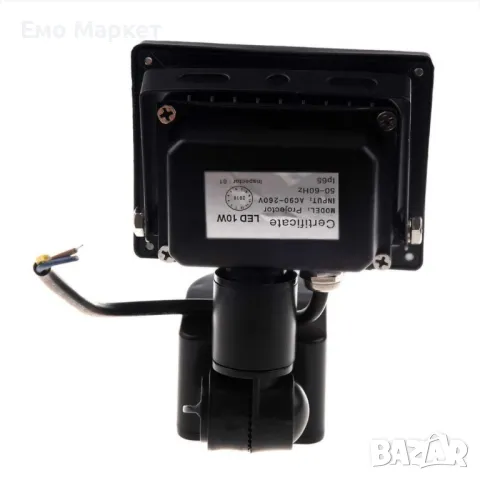 Лед прожектор с PIR датчик - 10W клас на защита GDL7, снимка 4 - Прожектори - 48339396