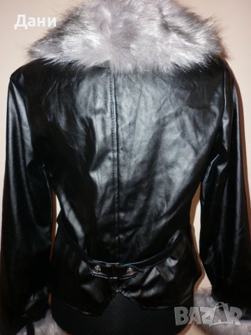 Пухкав елек Amonc -еко кожа, снимка 15 - Елеци - 50686694