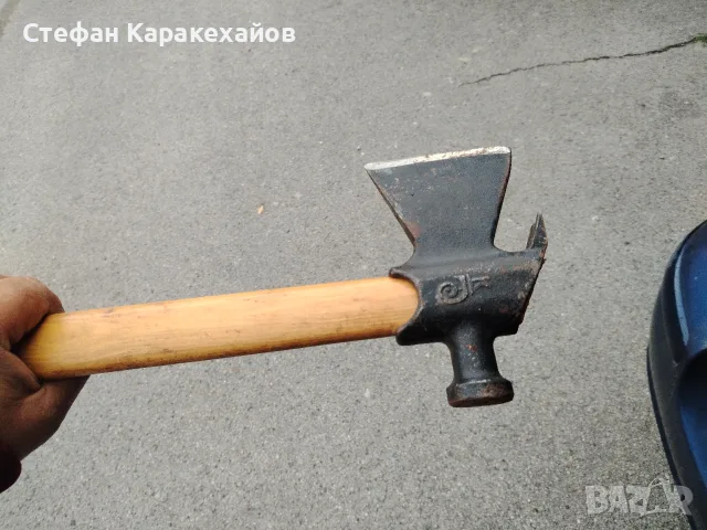 Руски топор, шанцов инструмент , снимка 2 - Антикварни и старинни предмети - 56237740
