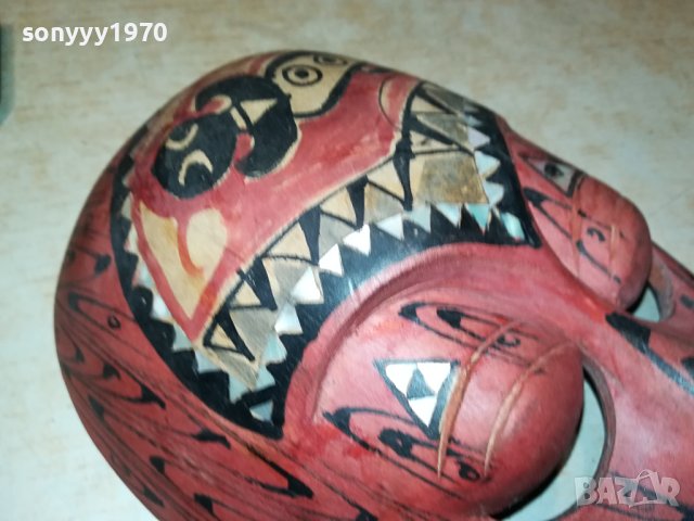 MASK-35СМ ВНОС FRANCE 2407231419, снимка 3 - Антикварни и старинни предмети - 41642993