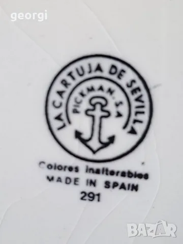 итпанско порцеланово плато   5/2, снимка 8 - Колекции - 49081518