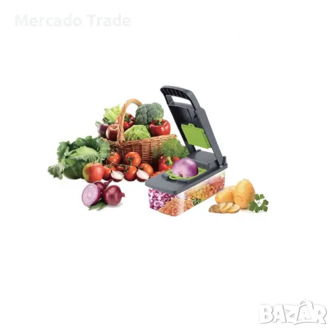 Многофункционално ренде Mercado Trade, За храна, С място за съхранение. 12ч.
