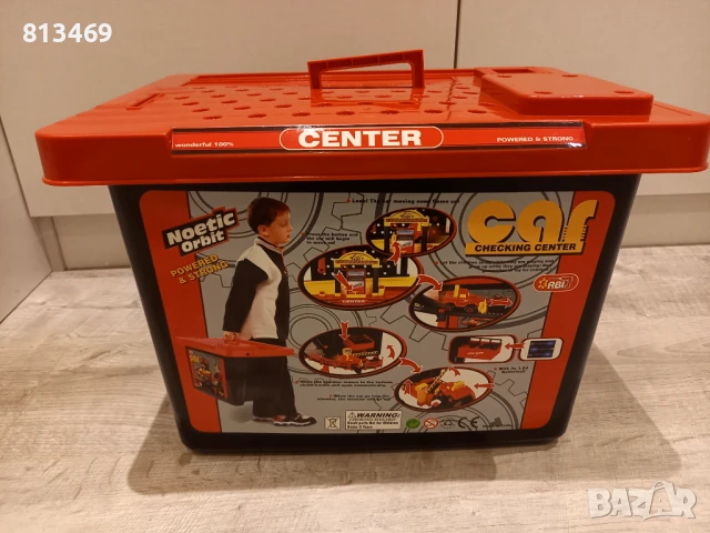 Конструктор "Сервиз за автомобили" в куфар