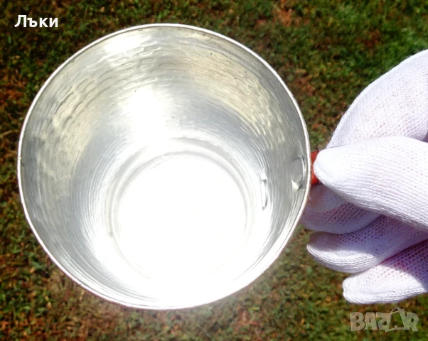 Медна чаша,халба 250 мл. , снимка 2 - Антикварни и старинни предмети - 51302734