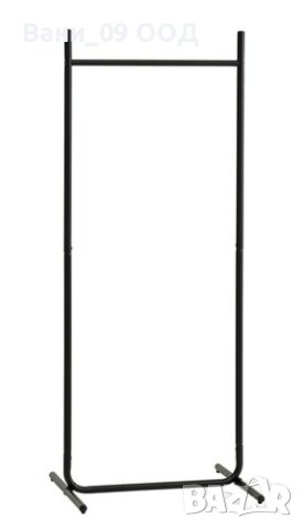 155см Стоманен щендер за дрехи с изчистен дизайн , снимка 2 - Закачалки - 42496936