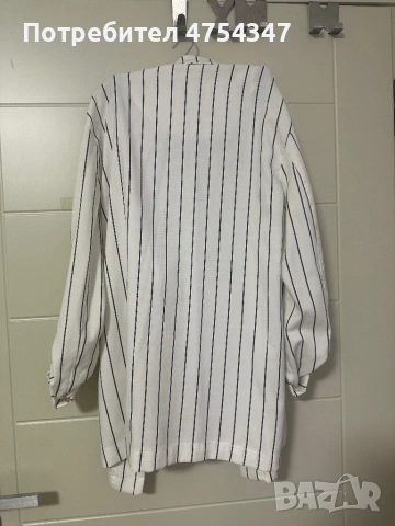 Раирана блейзър риза Bershka – нова, неносена, снимка 3 - Други - 53699407