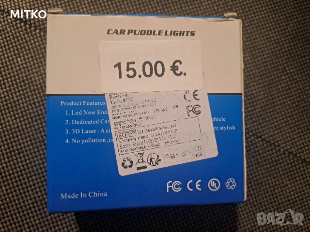 LED проектори за врата на автомобил TESLA 4бр, снимка 5 - Аксесоари и консумативи - 52978767