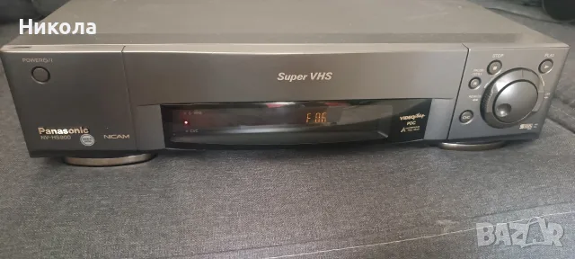 Panasonic NV-HS900 S-VHS – висок клас – перфектен панел и видеоглава – за ремонт, снимка 4 - Плейъри, домашно кино, прожектори - 55874063