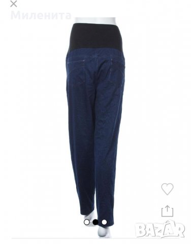 Дънки за бременни,талия 108 см, много лека и тънка материя   , снимка 2 - Дрехи за бременни - 34414616