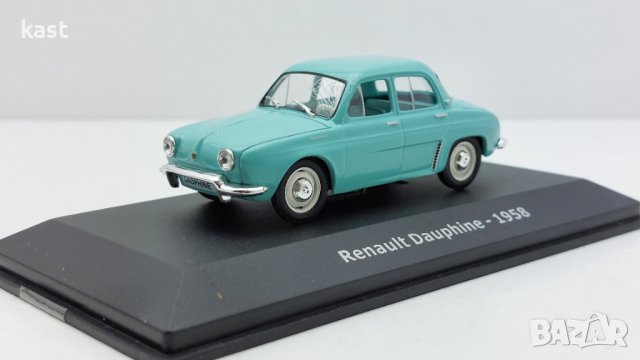 KAST-Models Умален модел на Renault Dauphine 1958 Hachette 1/43