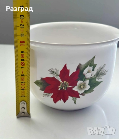 Коледна саксия, снимка 7 - Саксии и кашпи - 52183275