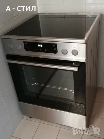 Готварска печка Горение,с керамични котлони, снимка 2 - Печки, фурни - 56058279