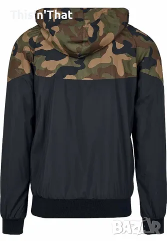 Urban Classics Windbreaker Men's Transition Jacket Pattern Arrow Windrunner, снимка 3 - Якета - 50319441