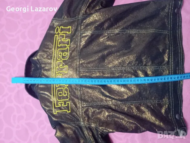 Детско кожено яке Ferrari, снимка 3 - Детски якета и елеци - 48178178