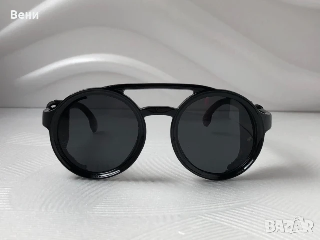 Мъжки слънчеви очила с кожа по модел на Carrera , снимка 3 - Слънчеви и диоптрични очила - 51292579