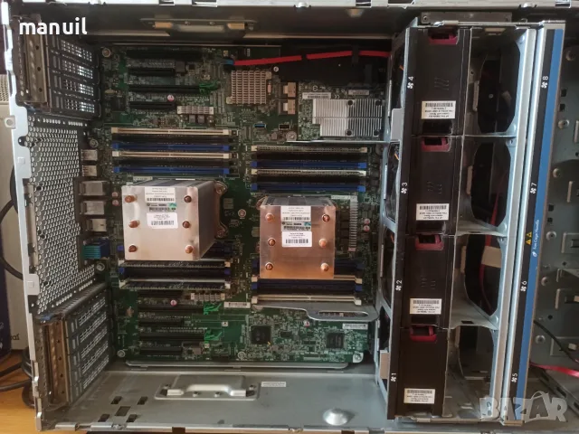 Сървър HP Proliant ML350 Gen9, снимка 2 - Работни компютри - 55821128
