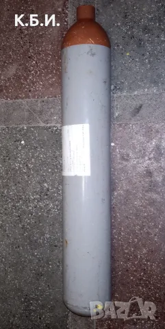 Продавам желязна бутилка - 1 брой - 4L - 200 BAR - АТМОСФЕРИ работно налягане, снимка 4 - Въздушно оръжие - 55947043