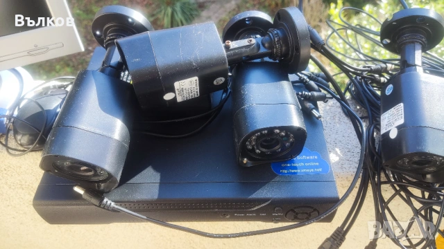 Видеонаблюдение комплект, снимка 2 - Комплекти за видеонаблюдение - 53666928