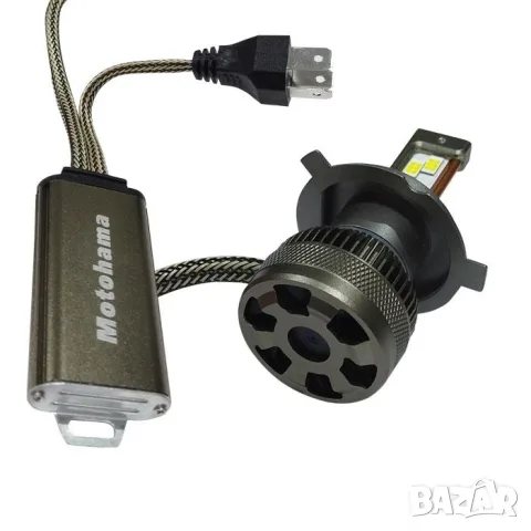 LED крушки Motohama X16 H4 120W 6000K 12V комплект 2 броя, снимка 3 - Аксесоари и консумативи - 55864731