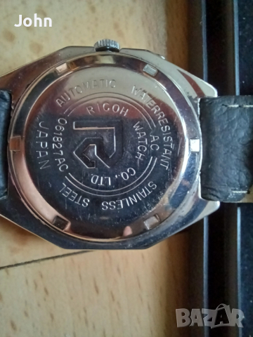 RICOH Автоматичен Мъжки Часовник с Диаманти, снимка 4 - Мъжки - 44792801