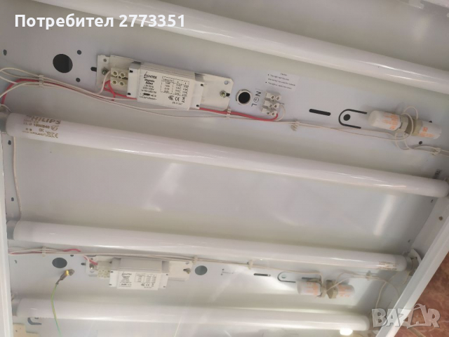 Луминифцентни лампи 60/60 , снимка 2 - Лампи за таван - 36355351