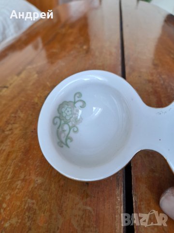 Стара порцеланова солница #21, снимка 3 - Други - 42223412
