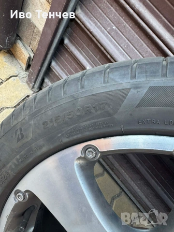 Здравейте, продавам 4 джанти с гуми 6.5JX17H2 ET 42, готови за поставяне веднага!, снимка 15 - Гуми и джанти - 53807967