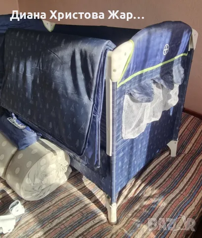 CHIPOLINO Сгъваема кошара МЕРИДА Мъгла+ сгъваем матрак, снимка 2 - Кошарки - 50041111