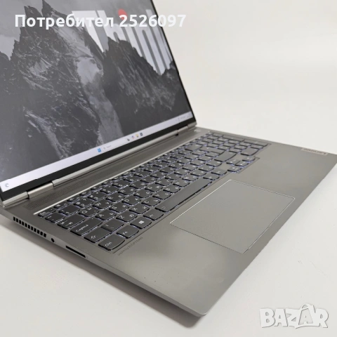 Lenovo ThinkBook 16p/16” WQXGA 2.5K/Ryzen 9 5900HX/RTX 3060/32GB/1TB, снимка 4 - Лаптопи за работа - 53212575