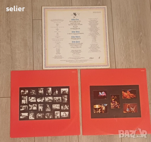 Rainbow ‎– On Stage Двойна плоча-GATEFOLD Издание 🇬🇧 UK 1977г Състояние на винила:NEAR MINT Състоя, снимка 3 - Грамофонни плочи - 53077618