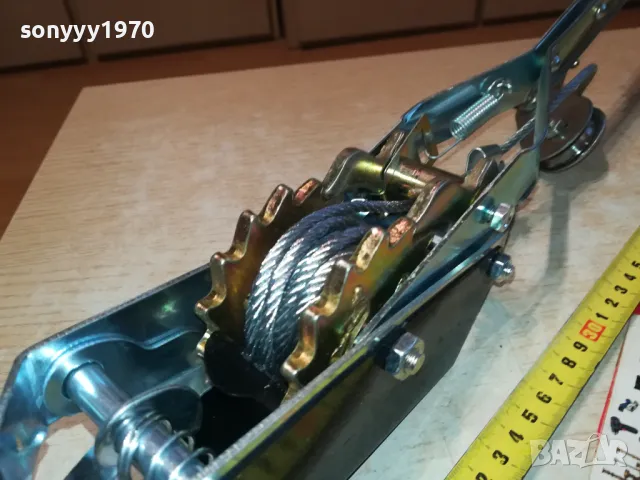 2Т-ДВА ТОНА РЪЧНА ЛЕБЕДКА С КУКИ 2501252206, снимка 4 - Други инструменти - 48828474