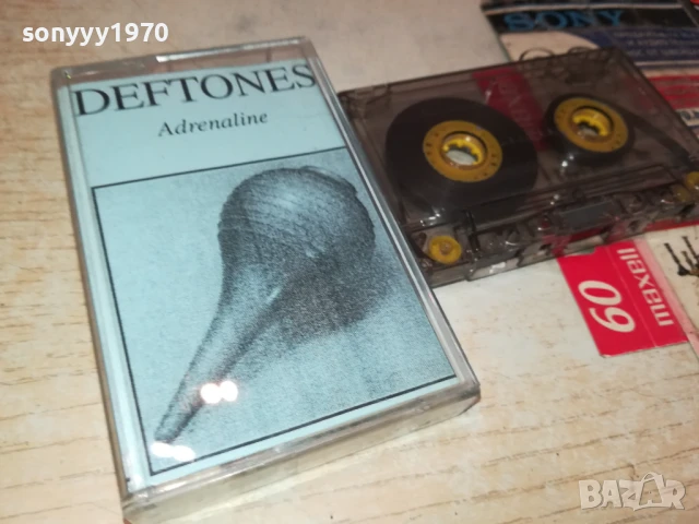 DEFTONES ADRENALINE-TAPE 2007251727, снимка 7 - Аудио касети - 51083047