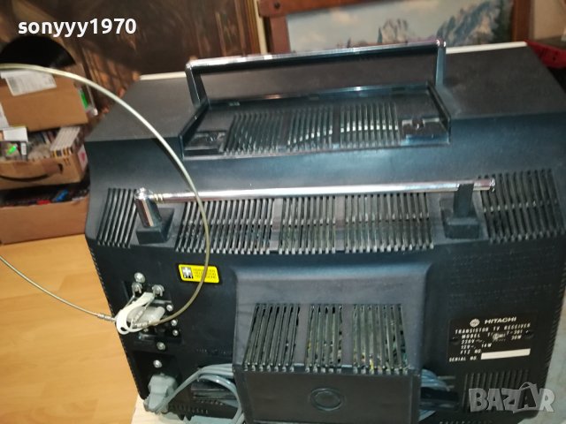 HITACHI TWU-67-361 TV RECEIVER SOLID STATE-MADE IN JAPAN-ВНОС SWISS L2E0310231105, снимка 18 - Телевизори - 42413874