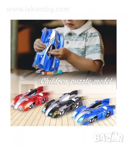 КОЛА ВЪРВЯЩА ПО СТЕНИ И ТАВАНИ ZERO GRAVITY - код 0710, снимка 14 - Електрически играчки - 34074804