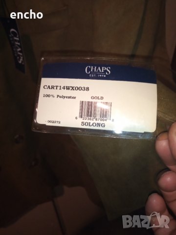 Мъжко сако велур Chaps, снимка 4 - Сака - 35702785