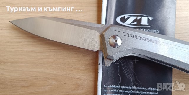 Сгъваем нож ZT 0808 / ZT 0801, снимка 6 - Ножове - 44246277