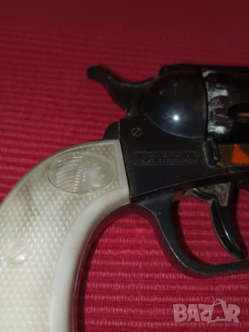 Стара играчка пистолет с капси, Италия. , снимка 4 - Колекции - 44509844