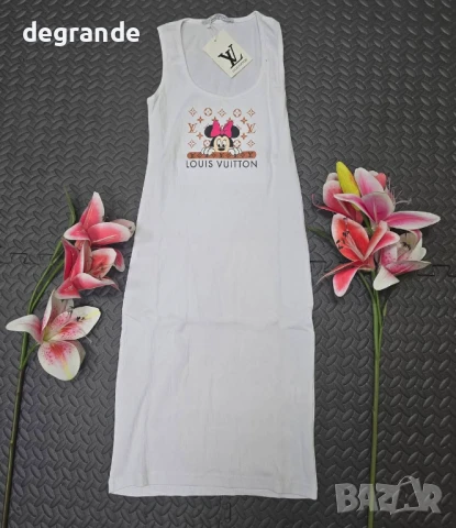 Рокля рипс Материята е памук и еластан , снимка 2 - Рокли - 50797038