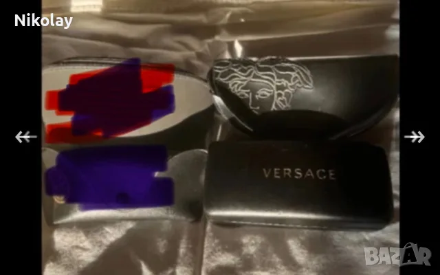 Калъф за очила- 3бр. VERSACE, ARMANI