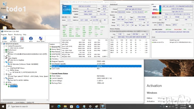 HP Elitebook 830 G8 FHD IPS i5-1135G7/256GB/8GB/4G модем, снимка 9 - Лаптопи за работа - 53383735