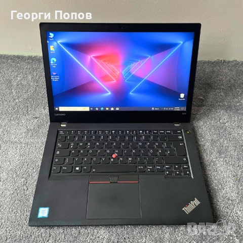 Lenovo ThinkPad T470 - 14''FHD, i5-6300u, 8GB RAM, 256GB NVMe PCIe SSD, снимка 2 - Лаптопи за работа - 52680276