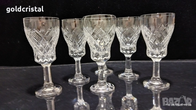 Руски кристални чаши 