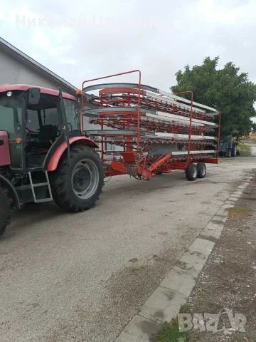 Продавам самонатоварващо ремарке за бали Kemper BE125-2бр, снимка 4 - Селскостопанска техника - 55847040